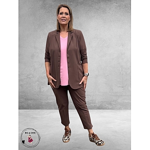 ONLY-M Blazer Travel Midi CHOCO